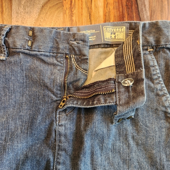 Converse One Star Denium Skirt Ladies Size 8 Casual Comfy - Picture 7 of 9